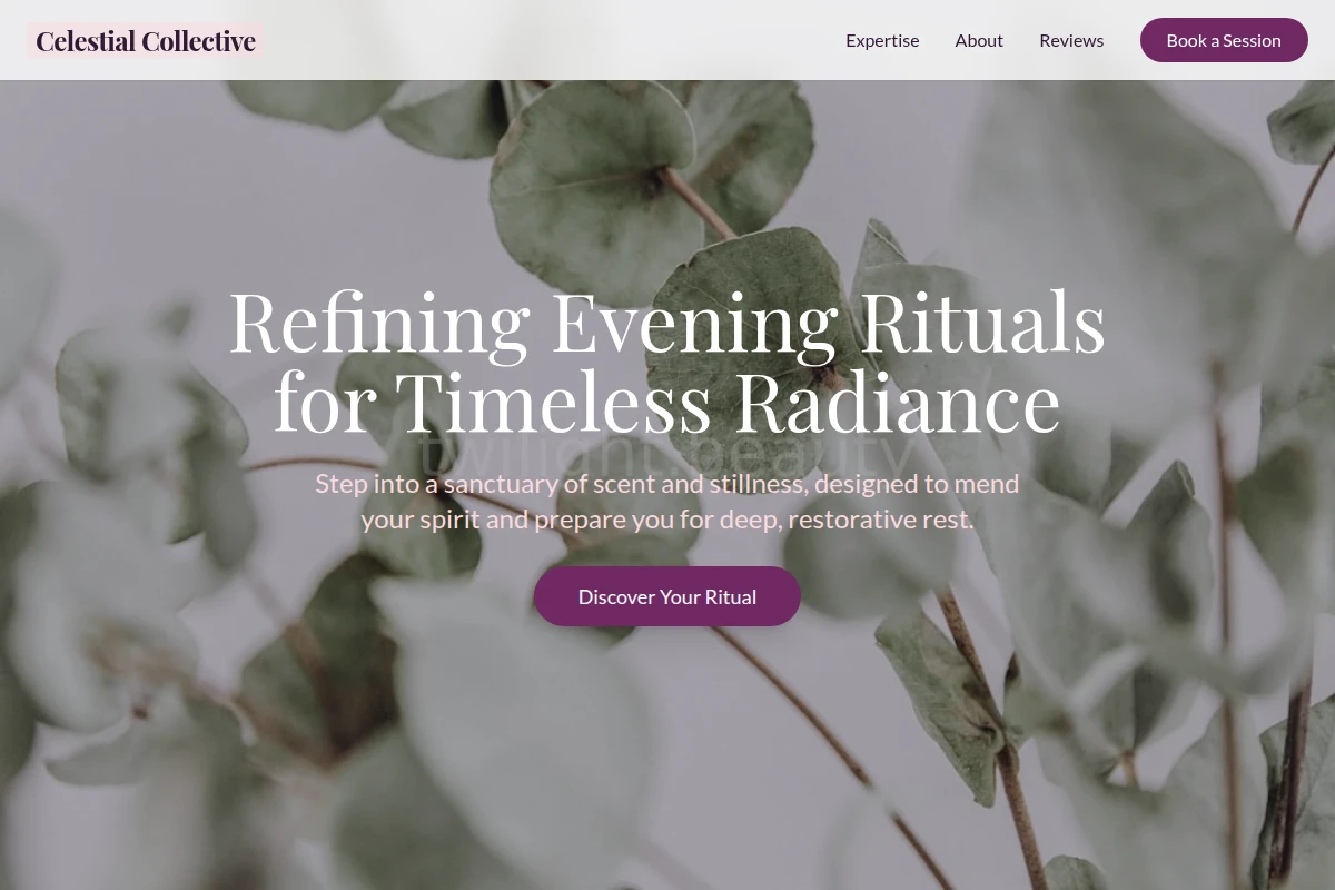 Soft Aromatherapy Wellness Parlor