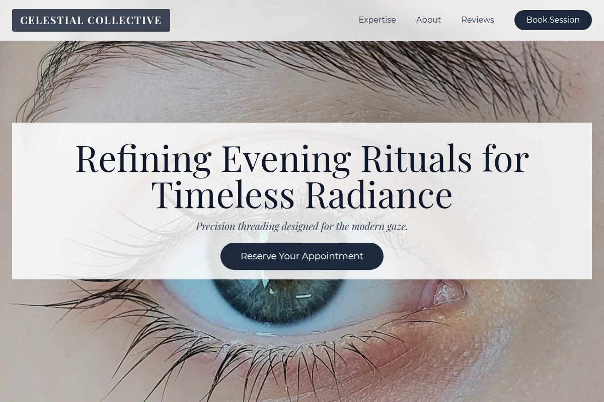 Lotus Eyebrow Threading