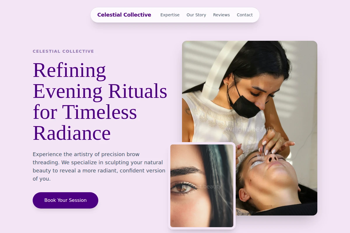 Divine Eyebrow Threading