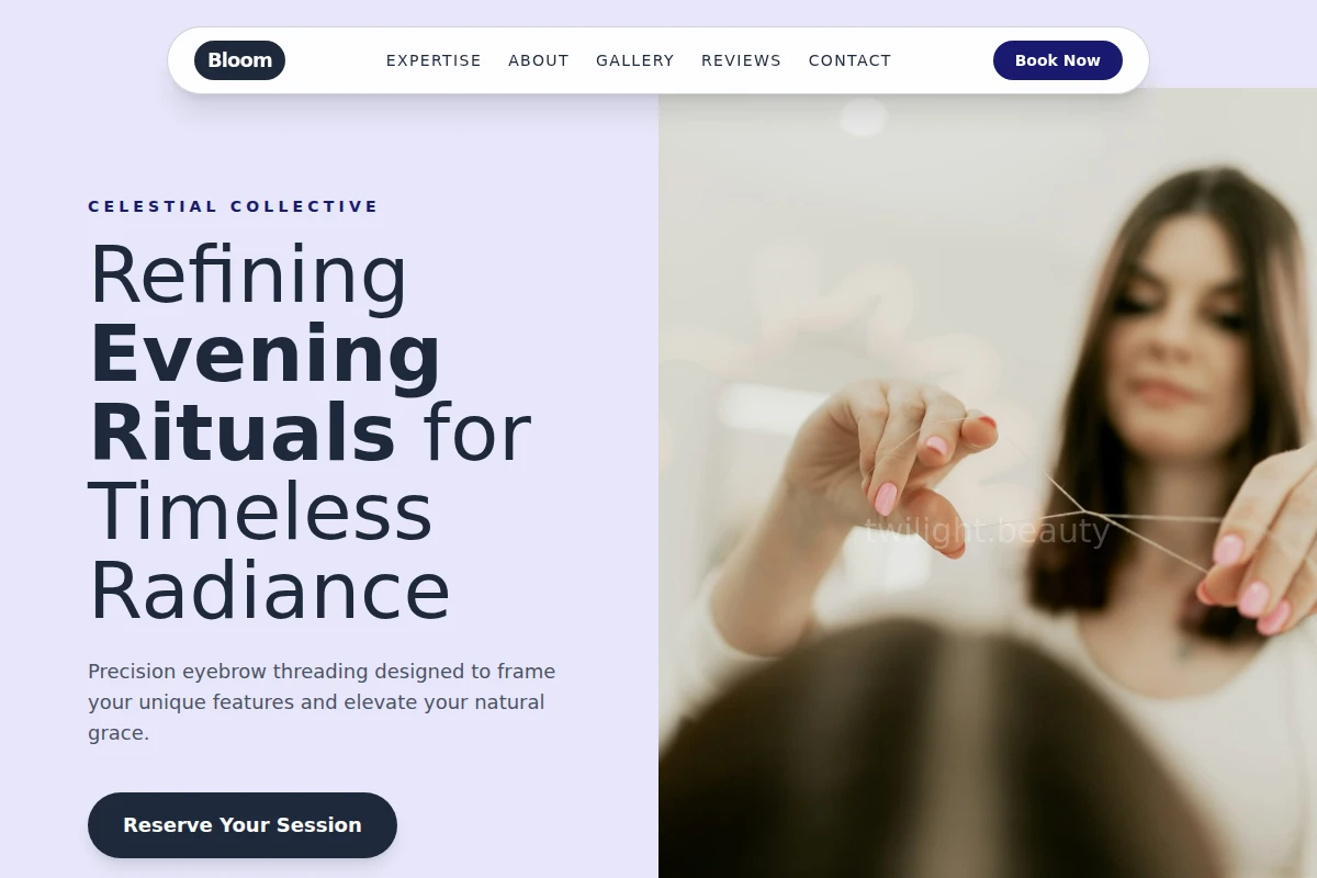 Bloom Eyebrow Threading