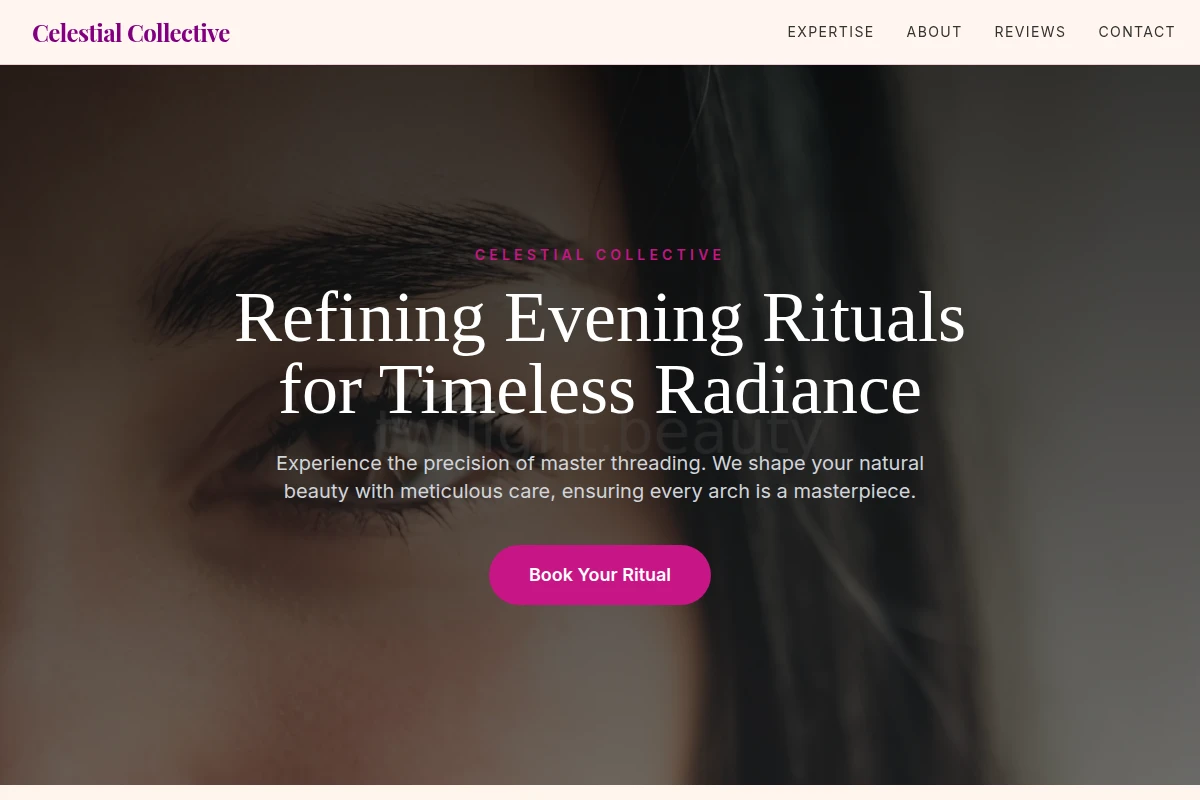 Chic Eyebrow Threading