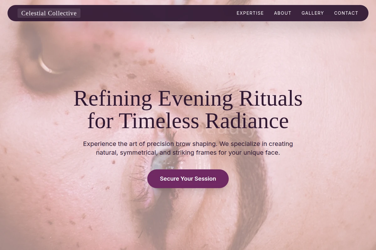 Luminous Eyebrow Threading