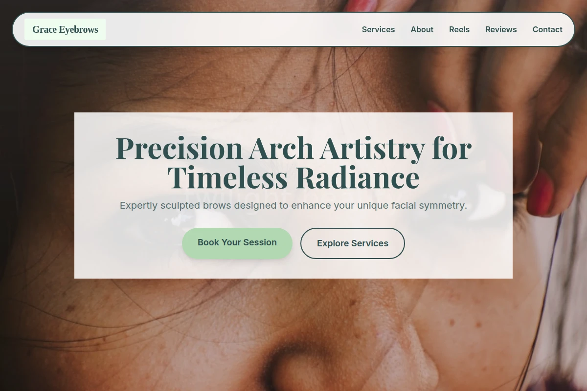 Grace Eyebrow Threading